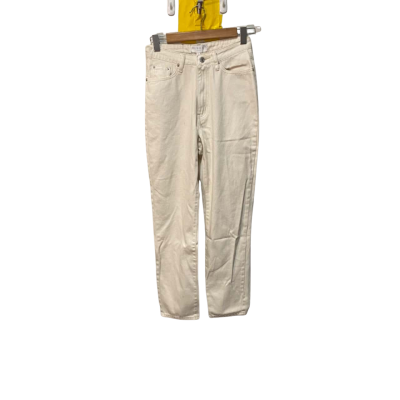 Meshki Womens  Size 8 Straight Leg Jeans White 