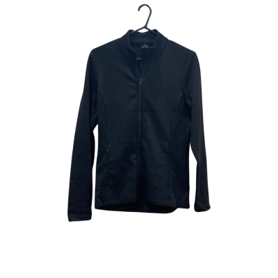 Macpac Womens Size 14 Black Merino Wool Jacket