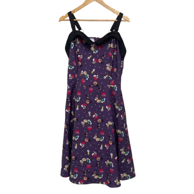  Peanuts x Unique Vintage Halloween gang rachel swing dress