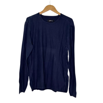 Replay Mens  Size L Jumper Navy Blue 