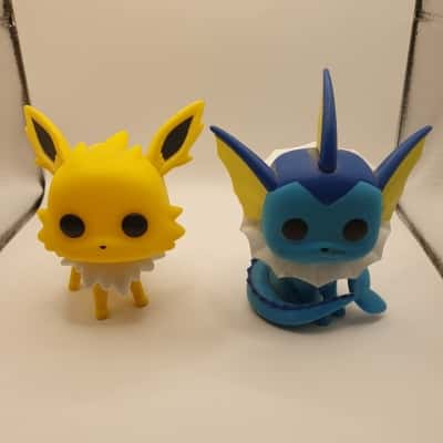 Pokemon POP  Vinyl Jolteon & Vaporon (Loose)
