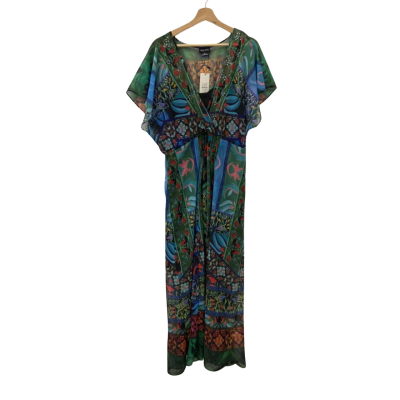 City Chic Womens  Size XS Maxi Dress Multicoloured 