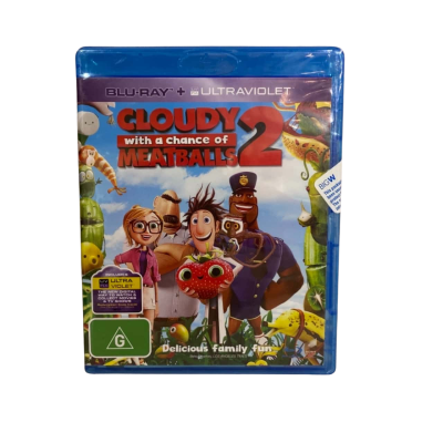 Cloudy With A Chance Of Meatballs Blu Ray + Ultraviolet 