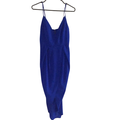 Pilgrim Womens  Size 8 Midi Dress / Sleeveless Dress  Blue 