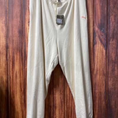 Puma  Size XXL Cream relaxed trackies new 