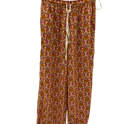 Adrift Womens  Size S Ankle Length Pants Multicoloured / Orange 