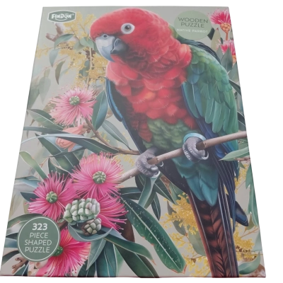 Wooden Native Parrot Puzzle 
