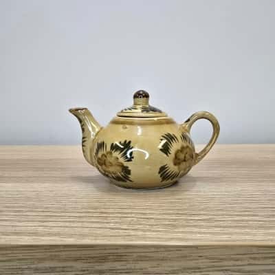 Miniature Hand Painted Teapot