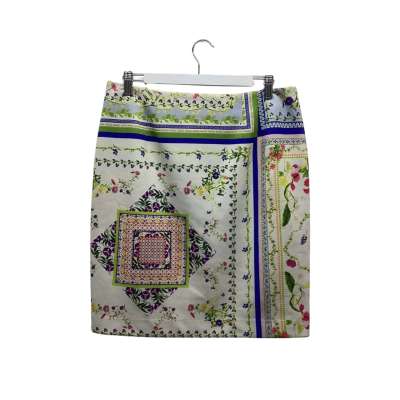 P.T VIVA Australia Womens Size 12 Multicoloured Patterned funky skirt