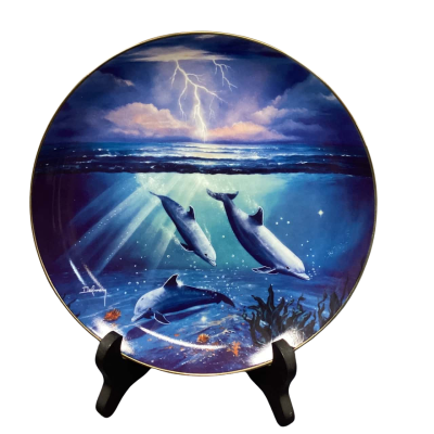 Franklin Mint Collectors Plate “Storm of the Dolphin”