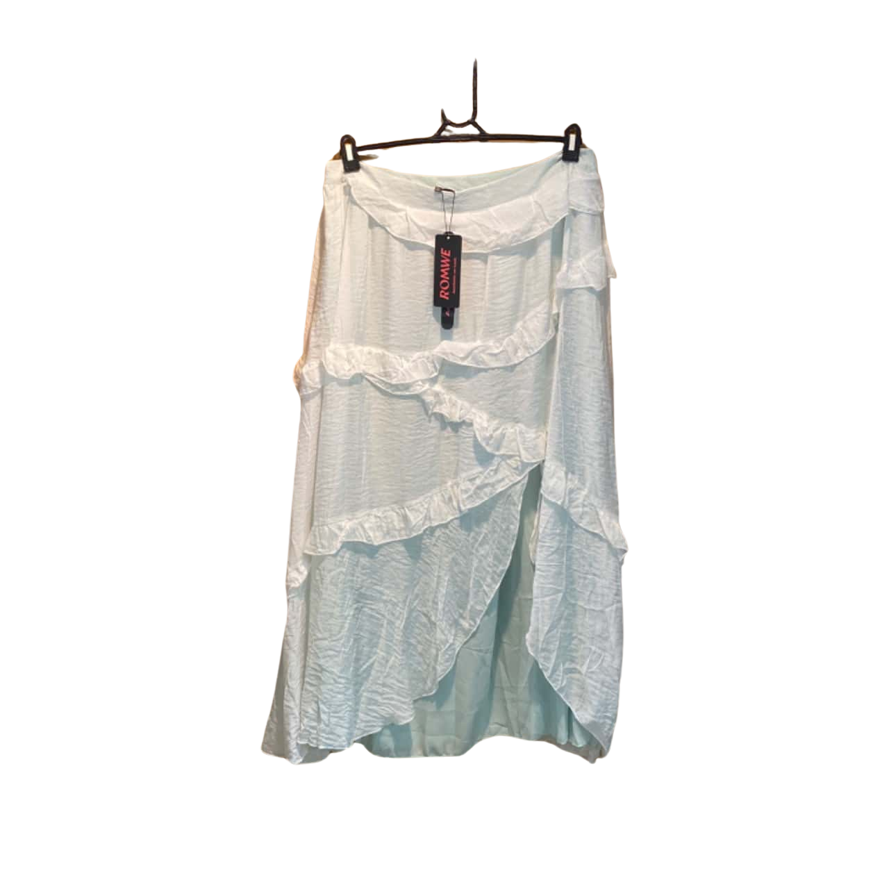 AW Green Ruffle Skirt main image 1