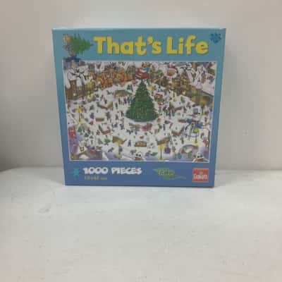 That’s Life 1000 Piece Christmas Puzzle NEW
