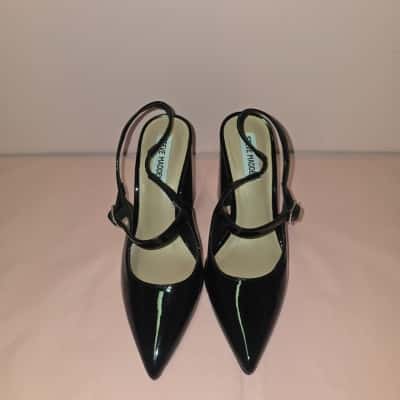 Steve Madden Womens  Size 37.5 Heels Black  