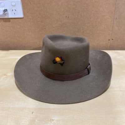 Statesman  Mens Pure Rabbit Fur Felt Hat Brown 