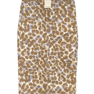 Cartel & Willow skirt BNWT Size XL Animal print / Beige / Brown / Purple / White 