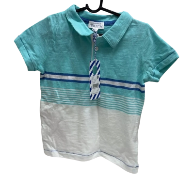 Pumpkin Patch Kids  Size 3 Blue / White 