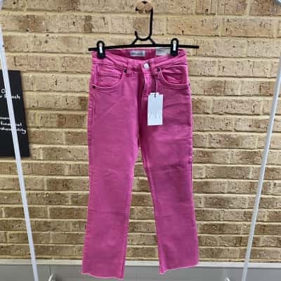 Zara Womens pink jeans Size 34 