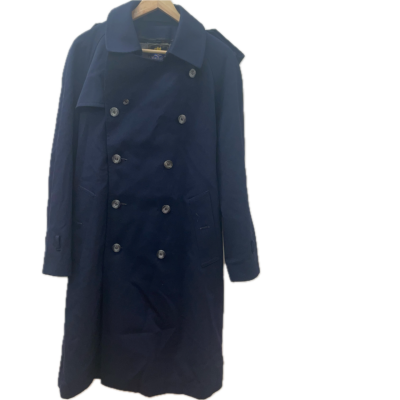 Manchester Mens Navy Blue trench coat size 32