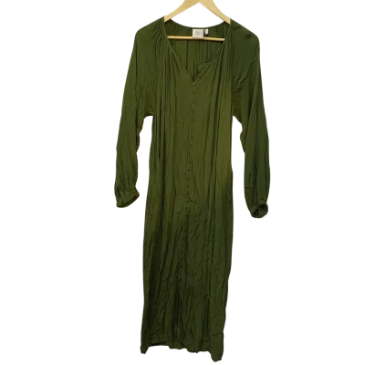 ELK Womens  Size 16 Maxi Dress Green 