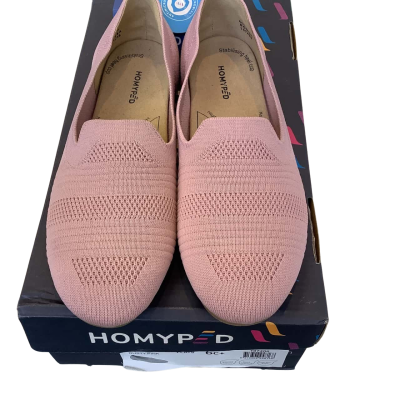 Brand New-In Box HomyPed  Size 6C+ Bossa Knit Shoes Dusty Pink