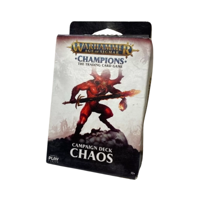 Warhammer Age Of Sigmar Champions The Trading Card Game Campaign Deck Chaos