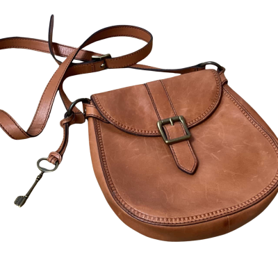 Fossil Womens Cross Body Bag Brown 