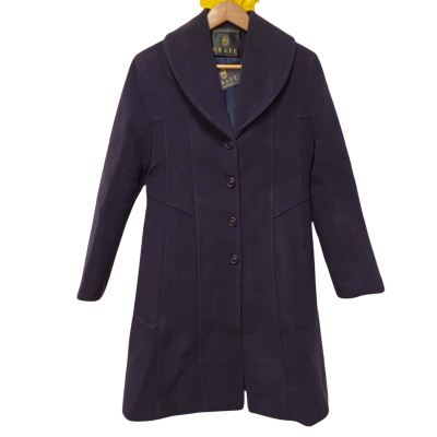 BNWT Graff Size 10 Purple (Grape) Coat