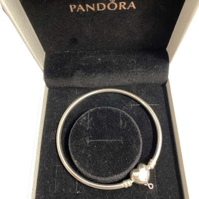 Pandora Womens Heart Infinity Bangle 