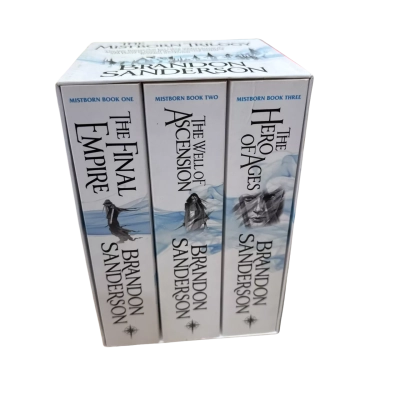 The Mistborn Trilogy 3 Books Set Collection -The Hero Of Age | Sanderson Brandon