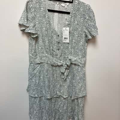 Ripe Maternity Womens  Size S Casual Dress / Short Sleeve Dress  Khaki / Yellow 