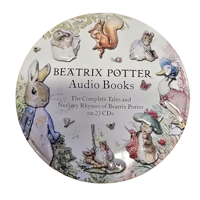 The Complete Tales and Nursery Rhymes of Beatrix Potter on 23 CD's original RRP: 91.77 Pounds Sterling