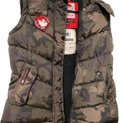  Unisex Vest  Canadian weathergear Camouflage 