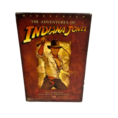 Indiana Jones The Complete DVD Movie Collection 4 DVDS