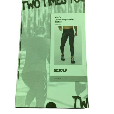 2XU Mens  Size M Thoreau compression Tights Pants Black  
