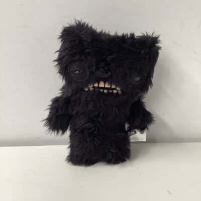 Fuggler black "fart face" plush