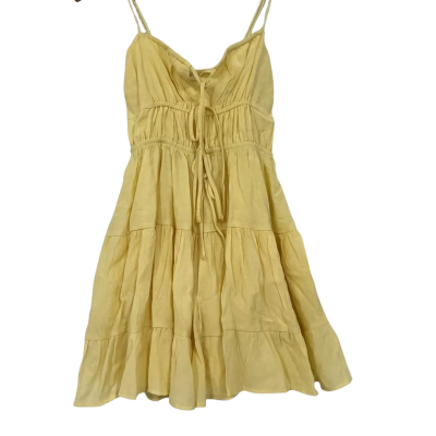 Ghanda TDress Dahlia Girls Teen Size 13-14 Whipped Butter Colour | Brand New | RRP $59.95