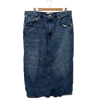 Citizens of Humanity Womens  Size 31 Maxi Skirt Blue 