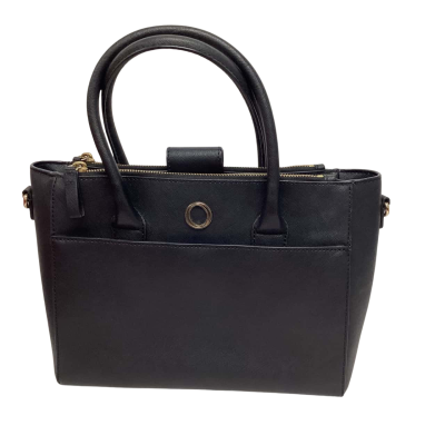 Oroton Women's Shoulder Bag Black / Gold Hardware 