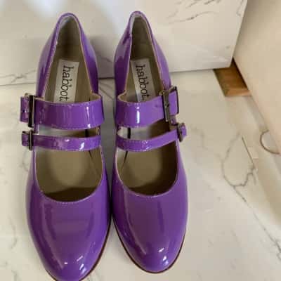 Habbot Womens  Size 35 Heels Purple 
