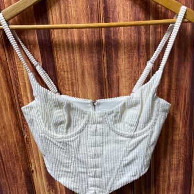 White Fox  Size S Off White top new 