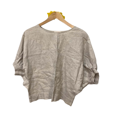 Gorman Size 6 Grey Short Sleeve Top 