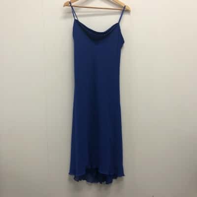 Intangible Vintage Womens  Size 10 Midi Dress Bluie 