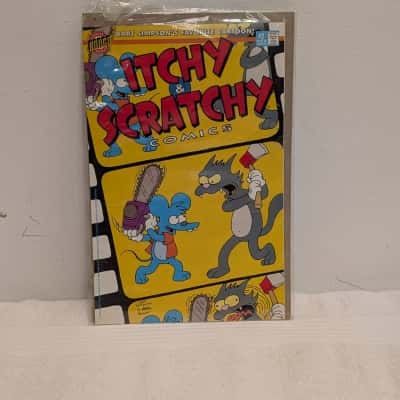 Itchy and Scratchy #2 (1993) Bongo Comics
