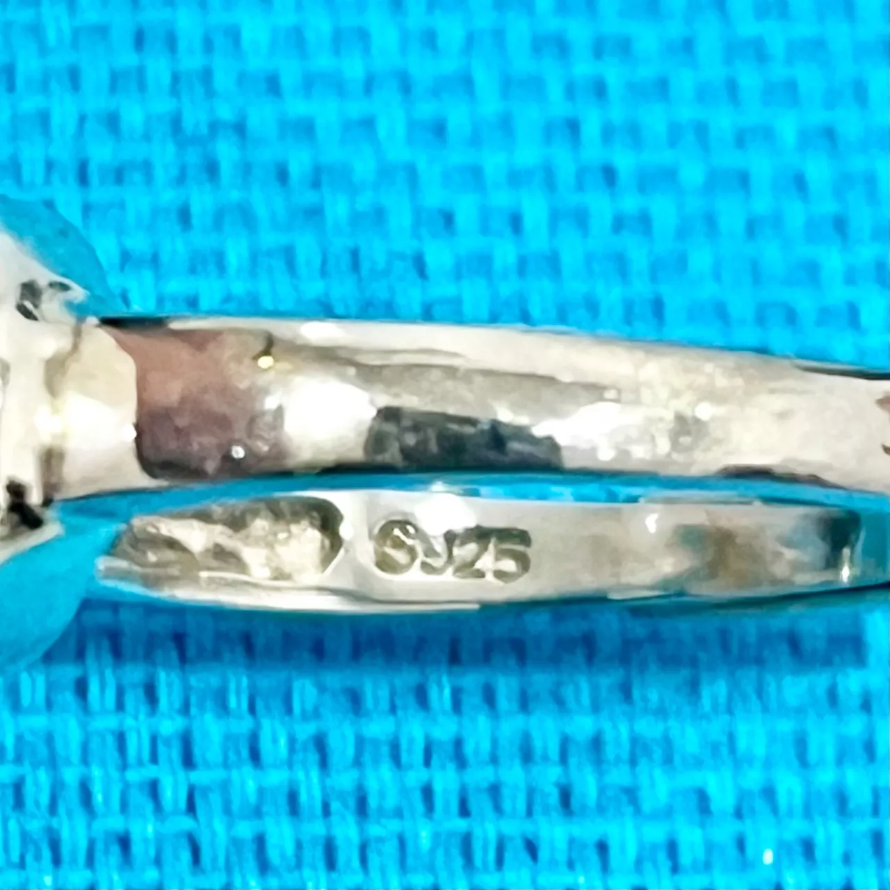 925 Silver Fresh Water Baroque Pearl Ring