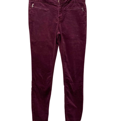 Karen Millen Womens  Size 12 Straight Leg Pants Purple 