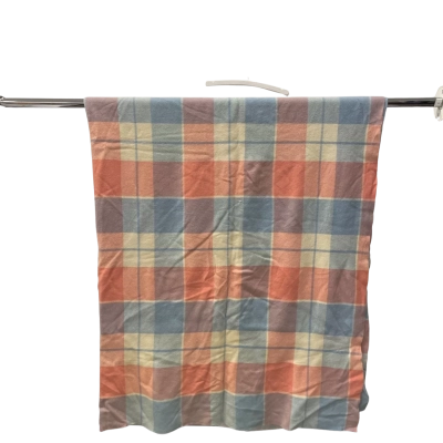 Wool Blanket Checked 