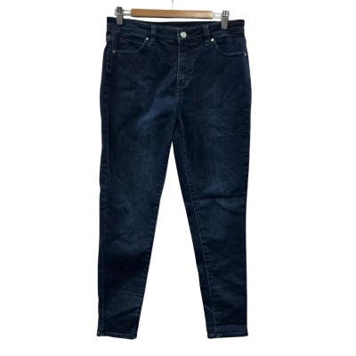 Witchery Womens Size 11 Regular Fit Jeans Navy Blue 