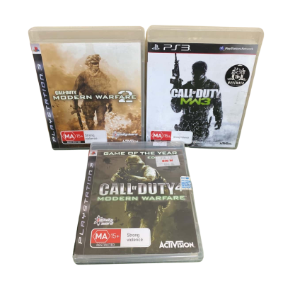 Call Of Duty: Modern Warfare PS3 Games x3