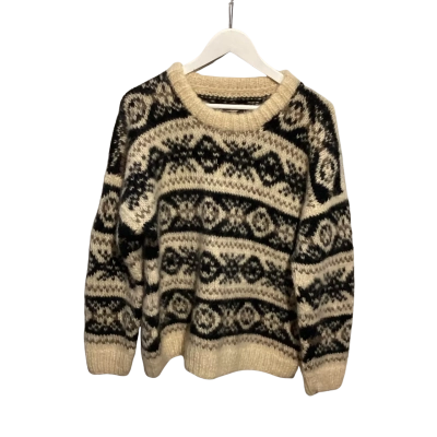  Womens  Size 12 Jumper Black  / White 