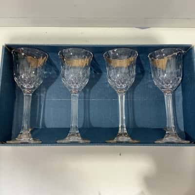 Concerto crystal wine goblets set 4 - 1   3/4oz